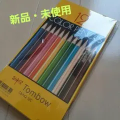 【未使用・お値下げ】トンボ鉛筆 缶入色鉛筆 12色 NQ CB-NQ12C