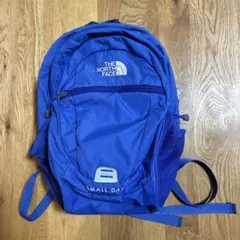 ノースフェイス　スモールデイ　リュック　青