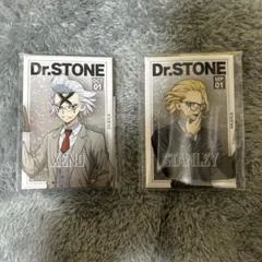 Dr.STONE スタンリー ゼノ 四角形缶バッジ
