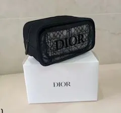 新品未使用 DIOR ディオール オリジナルポーチ メッシュ ノベルティ