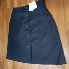 【新品】タグ付JILL STUARTボックス ブラックスカートのサムネイル