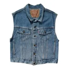 90年代 リーバイス デニム ベスト アメリカ製 Lサイズ
