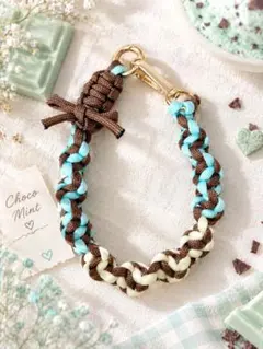 ハンドストラップ パラコード ハンドメイド