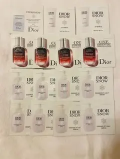 Dior Snow 美容液　日焼け止め　トライアルセット・サンプル