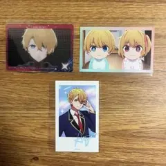 推しの子 星野アクア ルビー クリアカード チェキ風