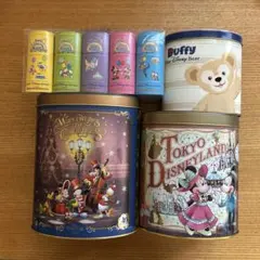 ディズニー　空き缶　クリスマスなど