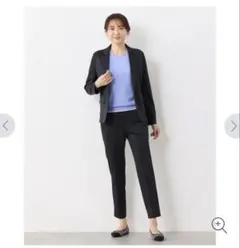 パジャマスーツ2Wayストレッチジャージー クロップドパンツ