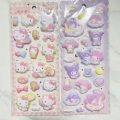 新品マシュマロシール　マイメロディークロミキティ　正規品　サンリオ　もちもち