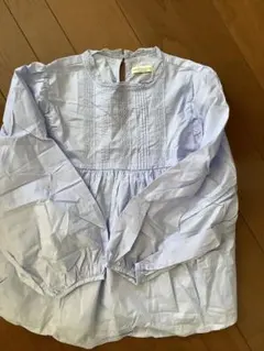 earth music&ecology 薄い青 長袖ブラウス