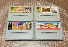 【SFCソフト4本セット・任天堂・ファミコン】nu