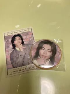 THE RAMPAGE 16 sixteen 会場ガチャ 缶バッジ 武知海青