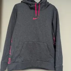 Nike フード付きパーカー グレー　裏起毛