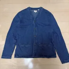 Levi's インディゴデニムカーディガン Mサイズ