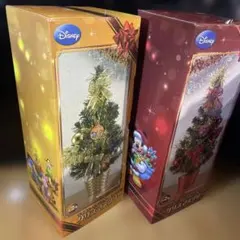 【新品未開封レア】ディズニーキャラクター プレミアムクリスマスツリー 2種セット