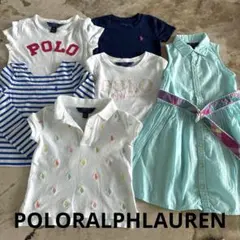 美品　ポロラルフローレンセット110cm 4T Tシャツ ポロシャツ　ワンピース