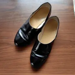 HARUTA◇スポックシューズ　ガラスレザー24.5cm