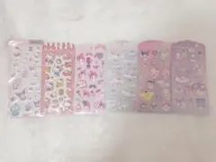 未開封 ジュエルマシュマロステッカー ぷっくりシール サンリオ セット