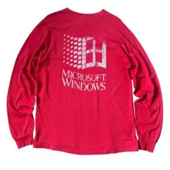 80年代 Microsoft Windowsマイクロソフト ビンテージTシャツのサムネイル