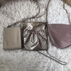 Gherardiniのバック２点、ショルダー１点