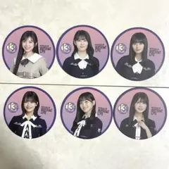 乃木坂46 オリジナルコースターセット 13th YEAR BIRTHDAY LIVE」味の素スタジアムにて「特設フードパーク