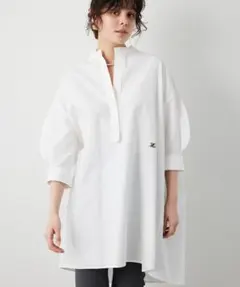 未着用 2025 刺繍チュニックシャツ Whim Gazette ウィムガゼット