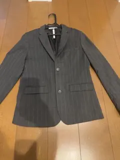 ZARA 男の子　グレー ストライプ スーツ