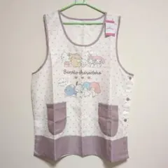 サンリオキャラクター エプロン　5L-6L　大きいサイズ