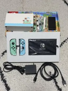 Nintendo Switch あつ森セット ※SD付・ジョイコン不具合有 - メルカリ
