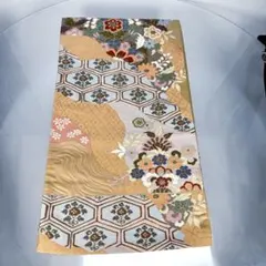 西陣織【岡文】振袖礼装向け袋帯 ・撮影用1回着用(ほぼ未使用品)定価24