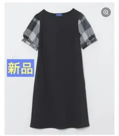 BLUE LABEL CRESTBRIDGE 半袖カットソーワンピース 36