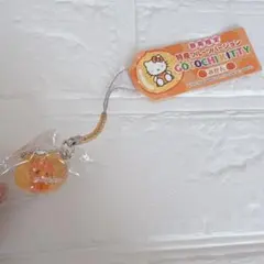 【希少品】ご当地 キティ 静岡 みかん ストラップ 根付け 限定