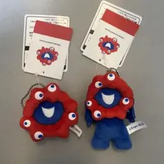 関西万博EXPO2025 ミャクミャクぷちマスコットキーチェーン　フェイス　2点