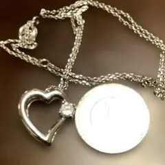 ⭐️ オープンハート型　ネックレスペンダント