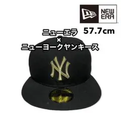 NEWERA ニューエラ　59FIFTY ヤンキース　金刺繍　キャップ