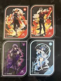 にじさんじ 8th Anniversary 特典クリアカード 4枚セット