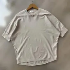 23区　【洗える】レーヨンポリエステルストレッチ ドルマン ニットのサムネイル
