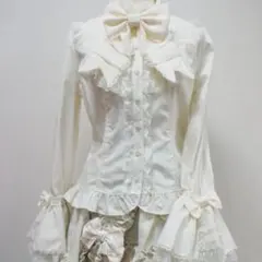 Angelic Pretty 素敵なプリンセスブラウス キナリ　2016 姫袖のサムネイル