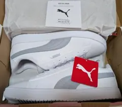 PUMA リッキー クラシック スニーカー 白×グレー 26cm / プーマのサムネイル
