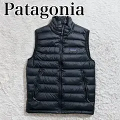 【美品】patagonia ダウン セーター ベスト ブラック XS