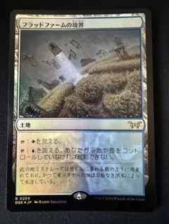 フラッドファームの境界 4枚 MTG 英語 拡張 フラッドファームの境界 日本語版 MTG - メルカリ