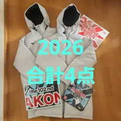 【2026 箱根駅伝応援セット】 ベンチコート×2　タオル×2　　　　　計4点