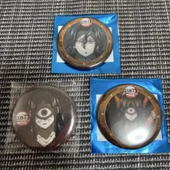 【3点セット】 鬼滅の刃　第四期　カフェ　57mm 缶バッジ　鬼舞辻無惨　②