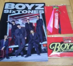 SixTONES　BOYZ 購入特典3点セット