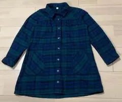 【値下げしました(^-^)】無印良品 ネルシャツ チュニック 120cm