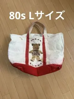 ギザタグ　L.L.Bean ベア プリント トートバッグ