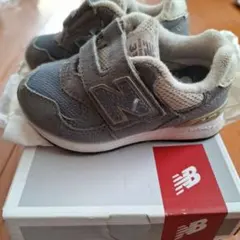 New Balance 313 ベビーシューズ グレー/ブルー　13センチ