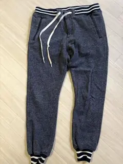 Lee ジョガーパンツ グレー ストライプ