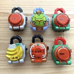 仮面ライダー鎧武 ロックシード 6点セット