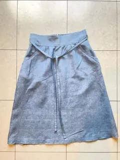 A.P.C. フレアスカート サイズ36 ライトブルーのサムネイル