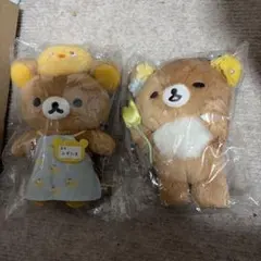 リラックマ】お正月 2011年 ぬいぐるみ 2点セット 未開封 タグ付き